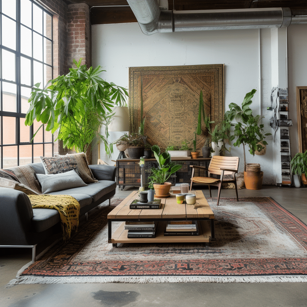A closer look at Embracing Industrial Living Room Decor
