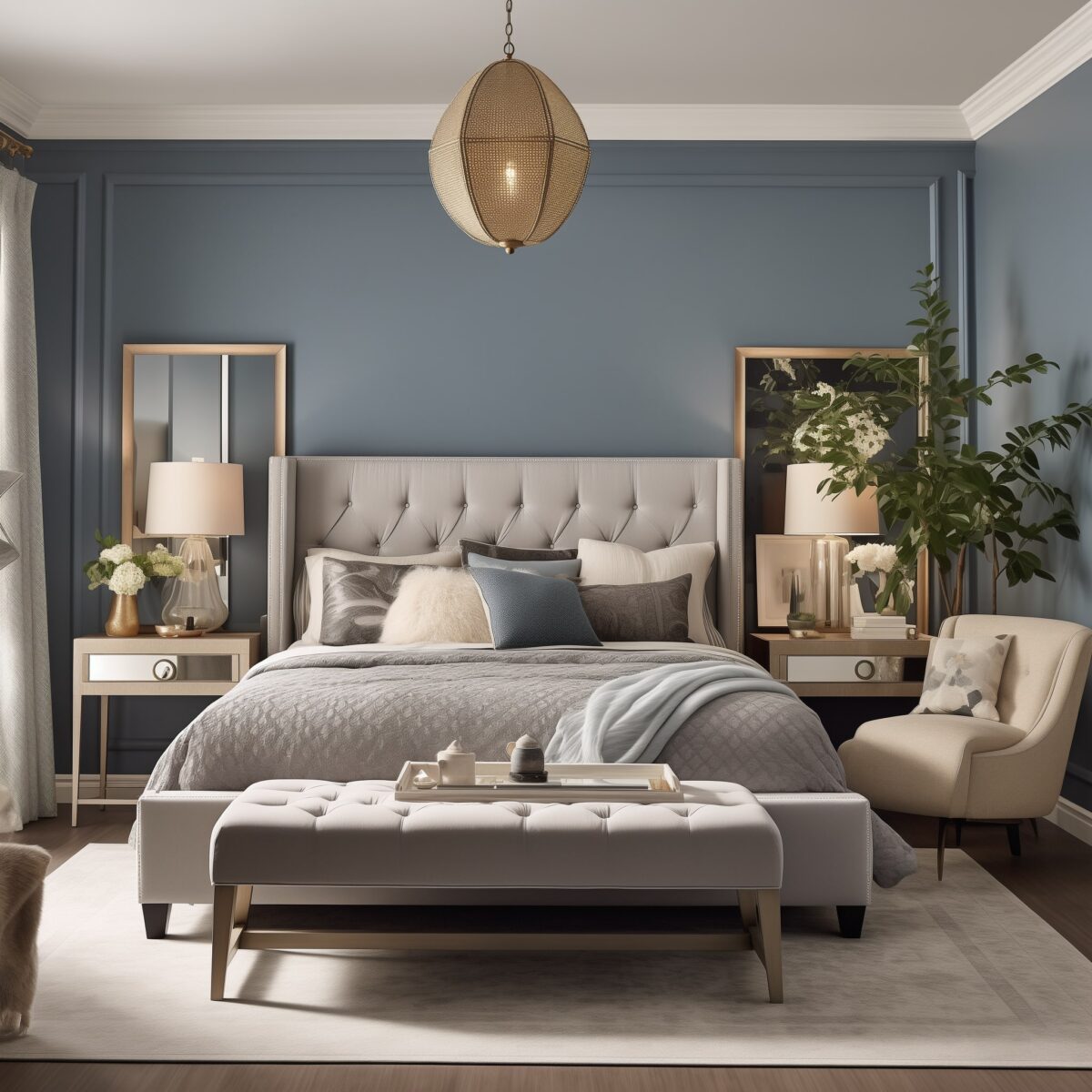 10 Stylish and Affordable Apartment Bedroom Ideas for Couples ... - Elegant Apartment Bedroom Interior Decorating Ideas For Couples