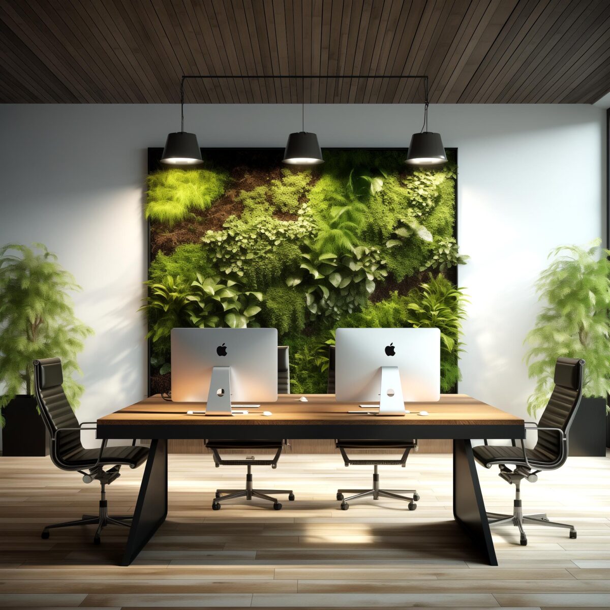 10 Accent Wall Ideas to Brighten Up Your Office - Hearth & Petals