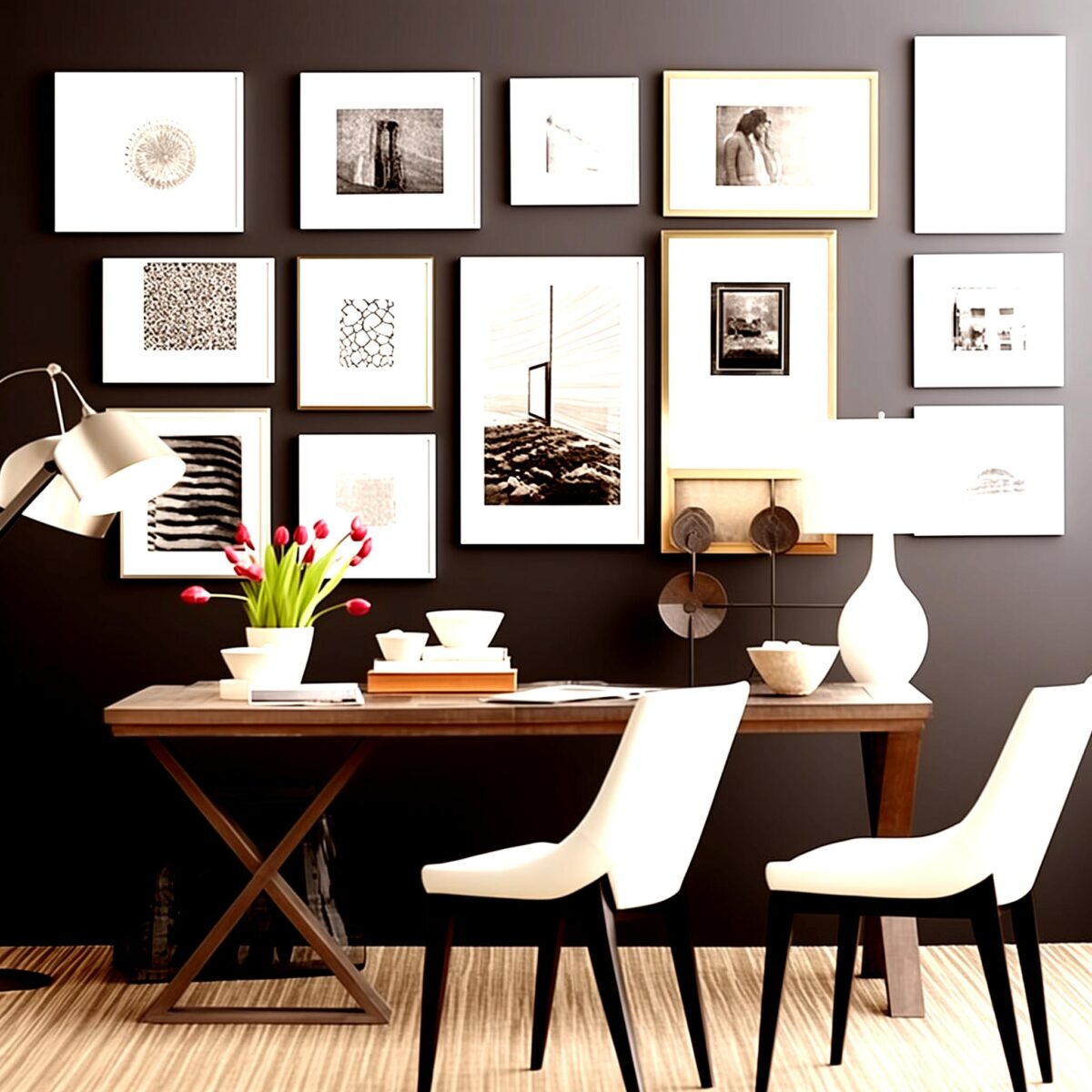 10 Accent Wall Ideas to Brighten Up Your Office - Hearth & Petals