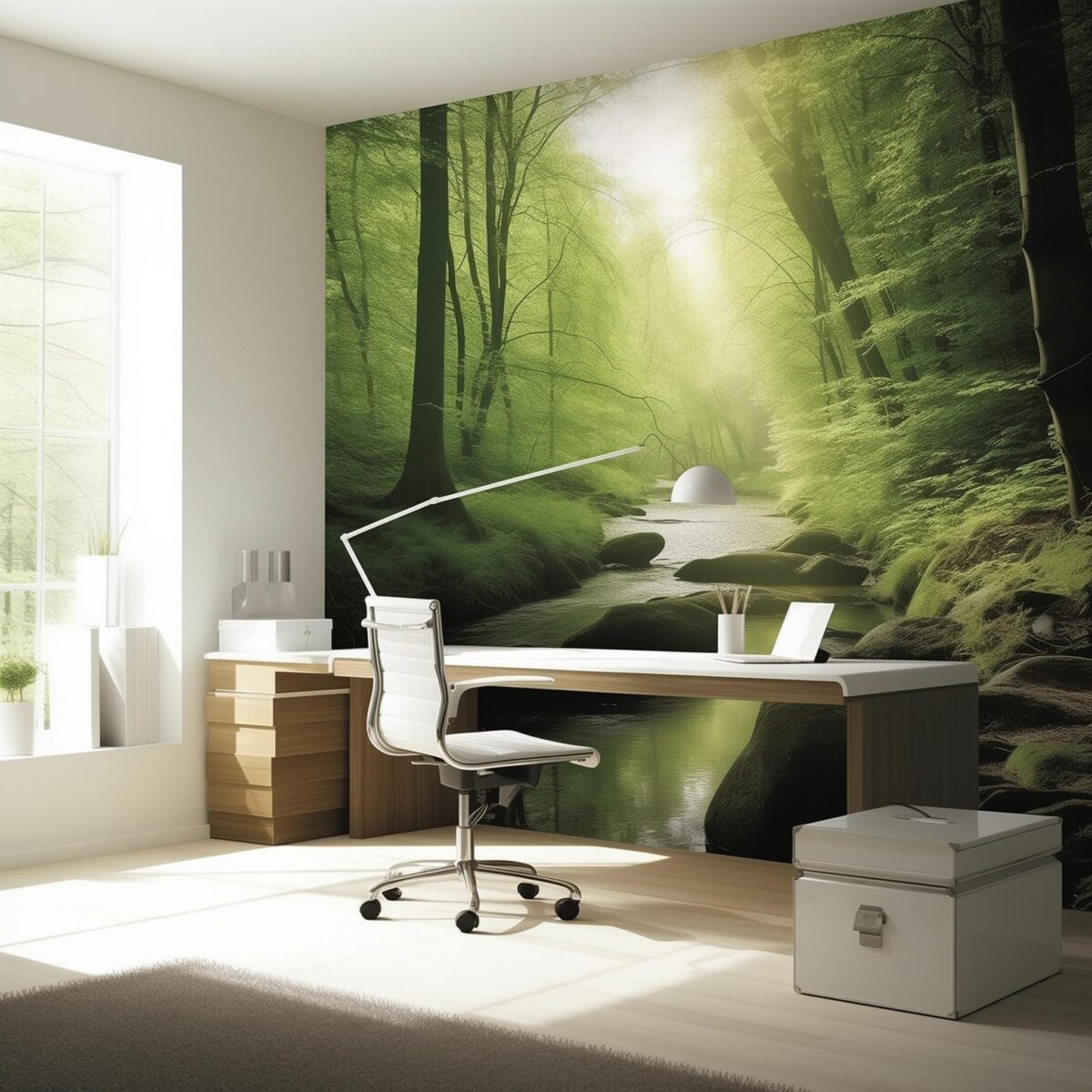 10 Accent Wall Ideas to Brighten Up Your Office - Hearth & Petals