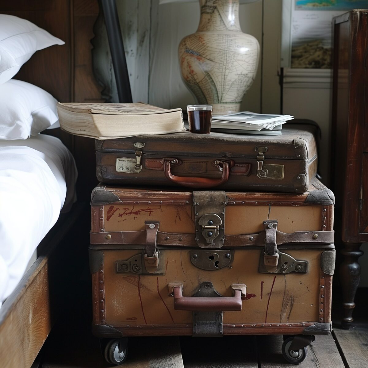 10 Creative Bedside Table Ideas That Are Eye-Catching - Hearth & Petals
