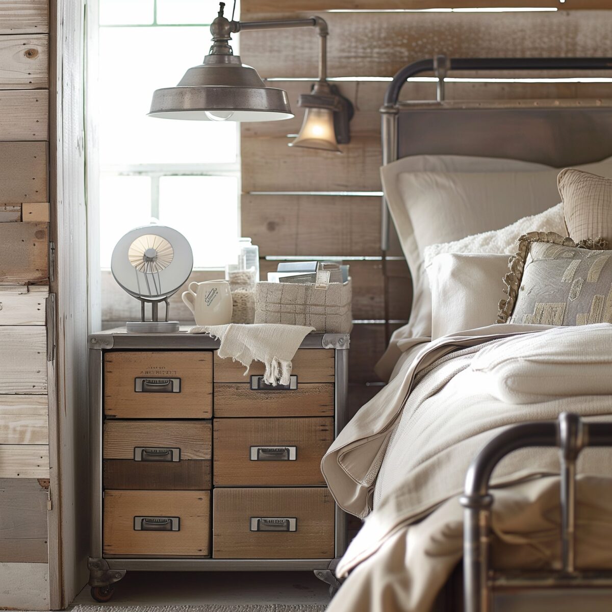 10 Creative Bedside Table Ideas That Are Eye-Catching - Hearth & Petals