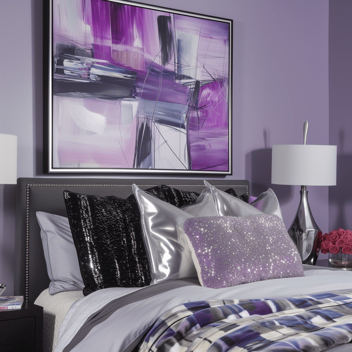 10 Purple and Grey Bedroom Ideas Perfect for a Chic and Soothing ...