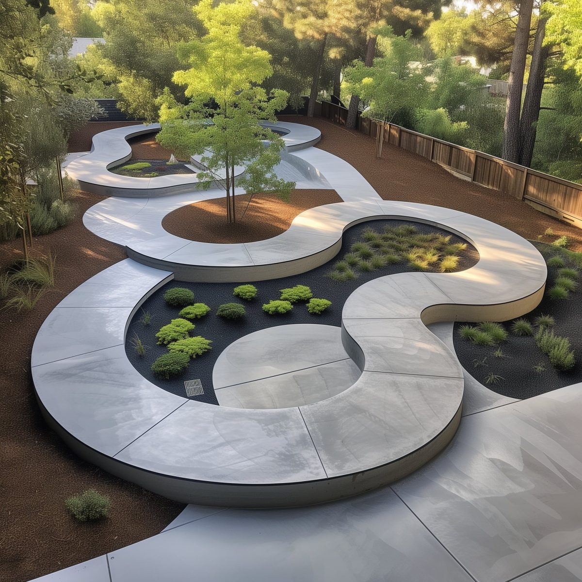 10 Backyard Concrete Patio Ideas That Will Leave Your Neighbors in Awe - HearthandPetals