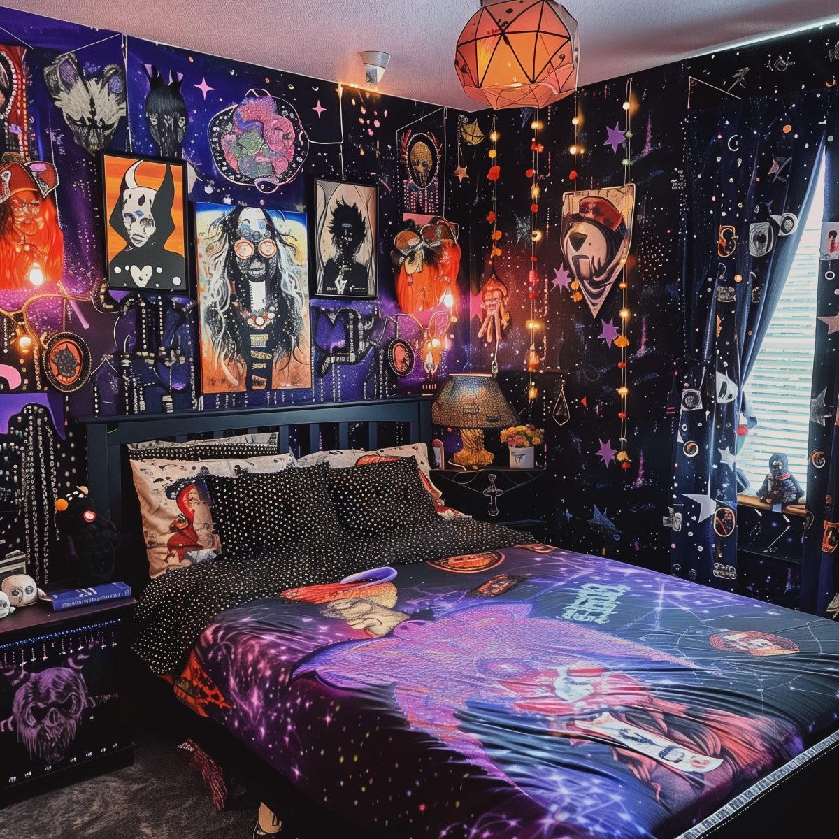 40+ Whimsy Goth Bedroom Ideas to Spark Your Inner 90s Witch - Hearth ...