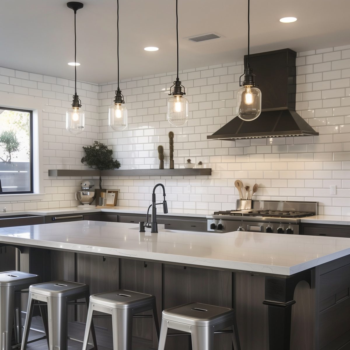 40+ Pendant Lighting Ideas to Instantly Upgrade Your Kitchen Island ...