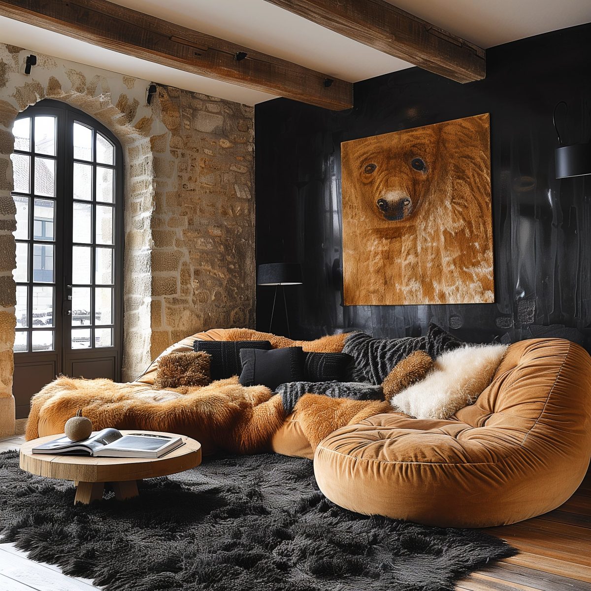 Who Knew? 20+ Black & Brown Living Room Ideas That Will Make You ...