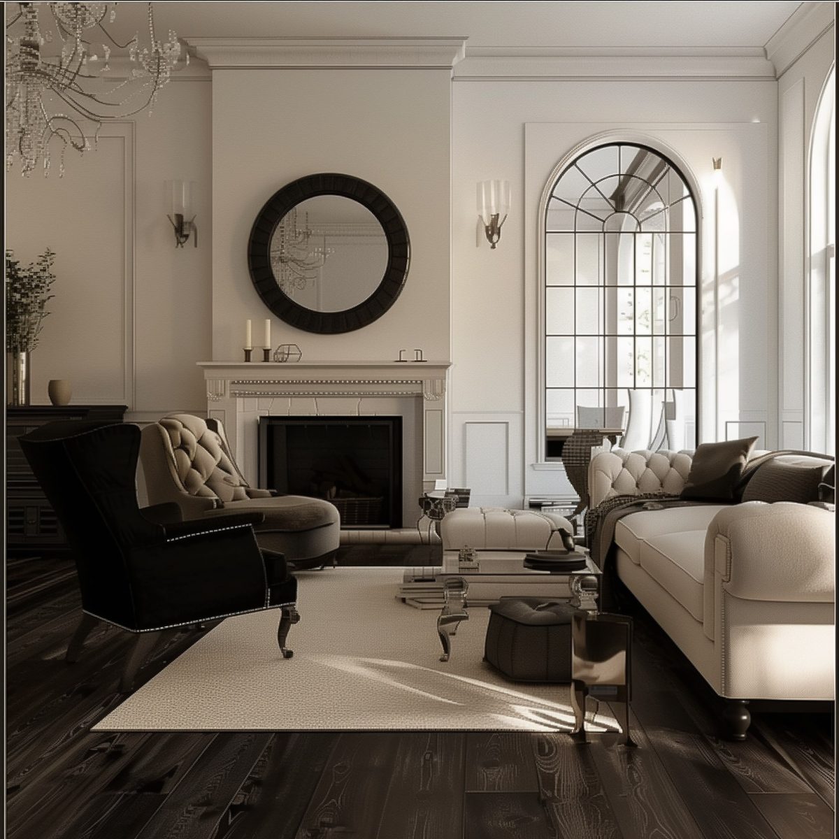 Your Dark Wood Floors + These 20 Decor Ideas = Living Room Perfection ...