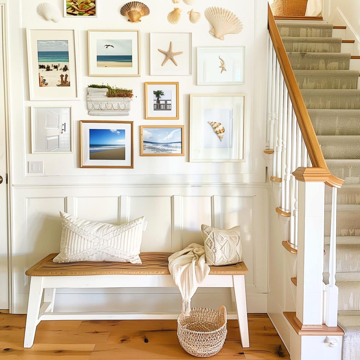 20+ Coastal Beach House Entryway Ideas That Scream "Vacation Vibes ...