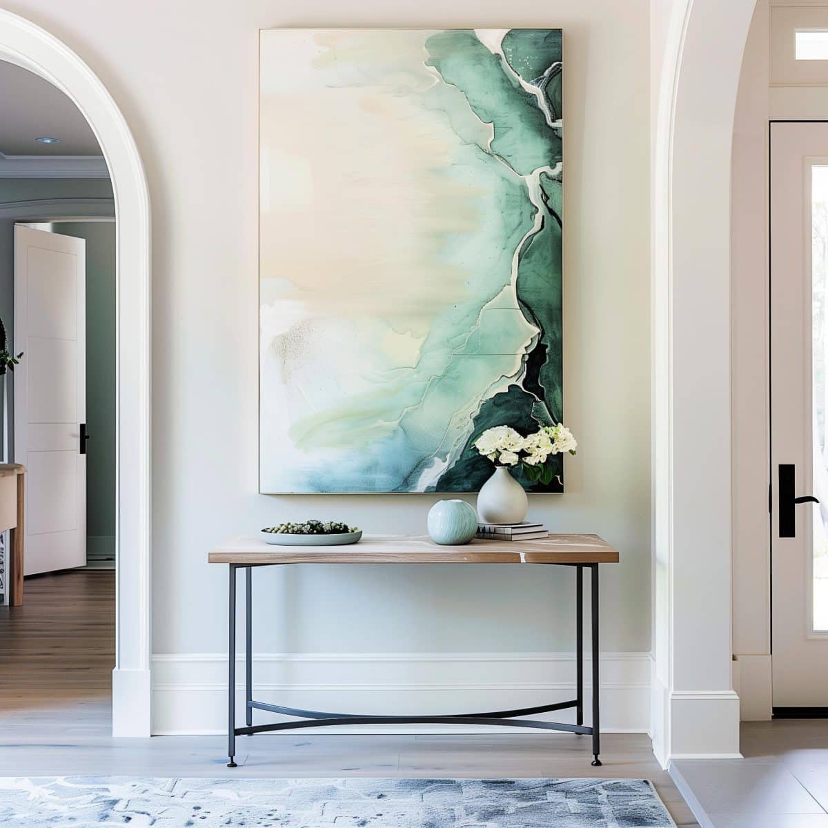 20+ Coastal Beach House Entryway Ideas That Scream "Vacation Vibes ...