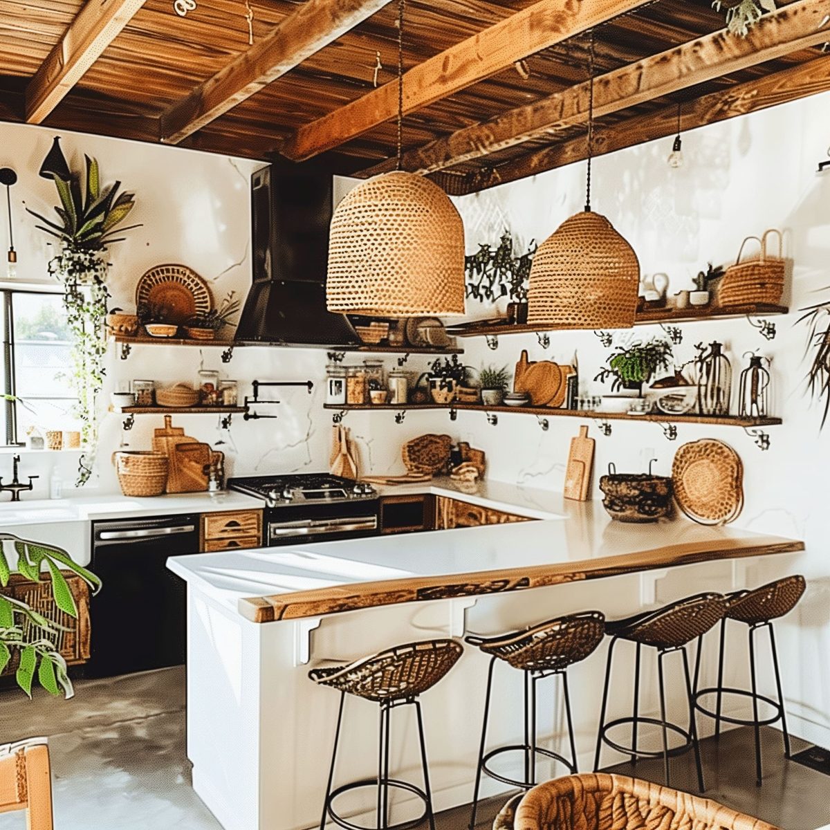 20+ Bohemian Kitchen Inspirations - Hearth & Petals