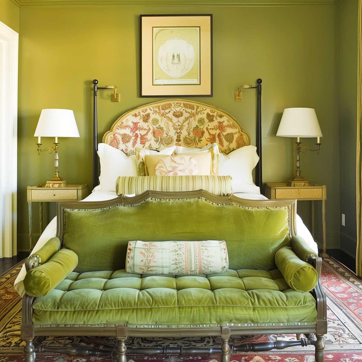 50+ Olive Green Bedroom Ideas That Are Ripe for the Picking - Hearth ...