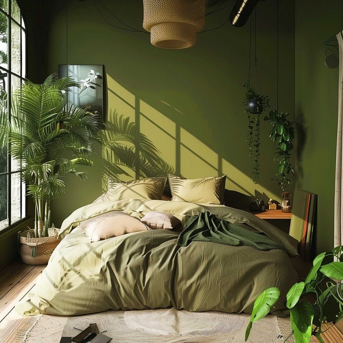50+ Olive Green Bedroom Ideas That Are Ripe for the Picking - Hearth ...