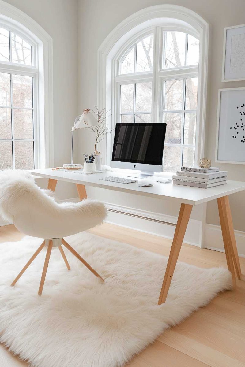 25+ Minimalist Dream Home Office Decor Ideas to Turn Your Workspace ...