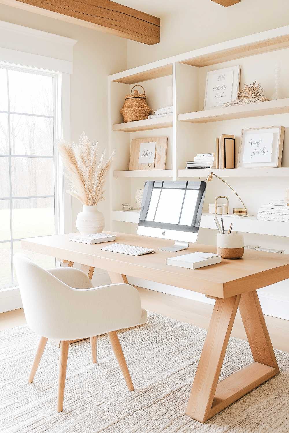 25+ Minimalist Dream Home Office Decor Ideas to Turn Your Workspace ...