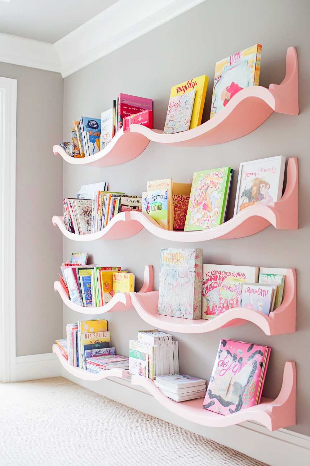 25+ Bookshelf Ideas for Girls Room to Create Her Own Fairy Tale Setting ...