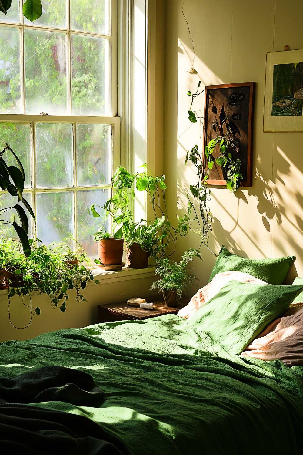 25+ Green Witch Bedroom Aesthetic Inspirations Straight from the Witch ...