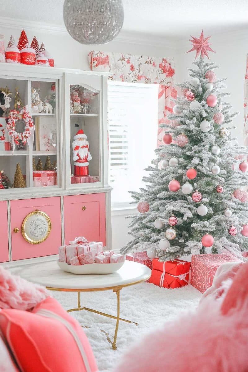 25+ Pink Christmas Decor Ideas That Sleigh the Traditional Color ...