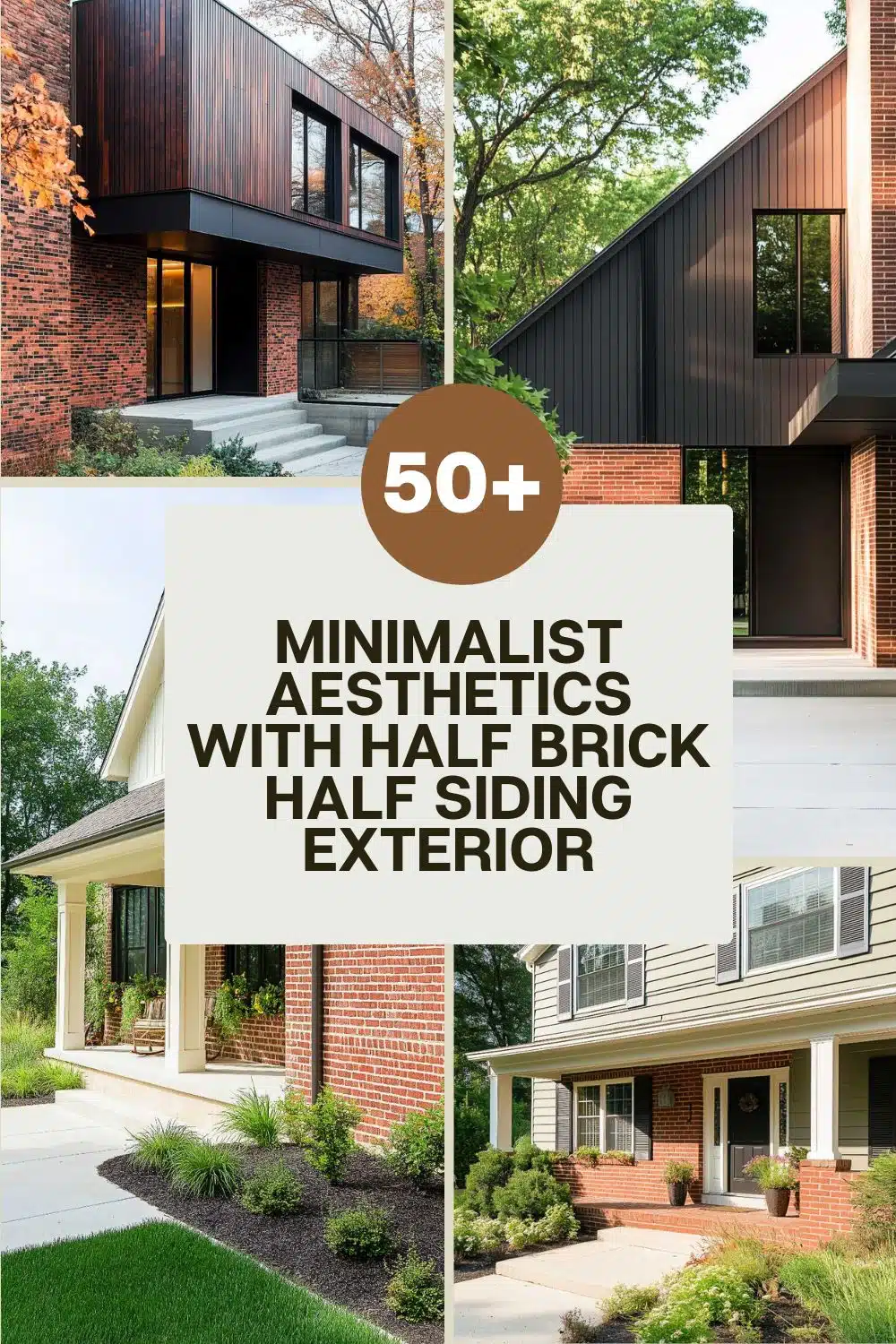 Behold the minimalist castles half brick, half siding, all drama. They sit smugly amidst greenery that whispers I woke up like this.