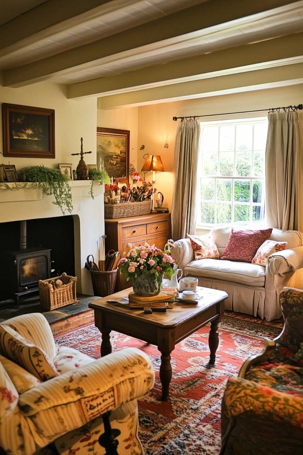 70+ English Cottage Living Room Ideas for a Cozy & Charming Space ...