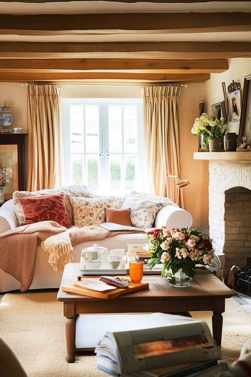 70+ English Cottage Living Room Ideas for a Cozy & Charming Space ...