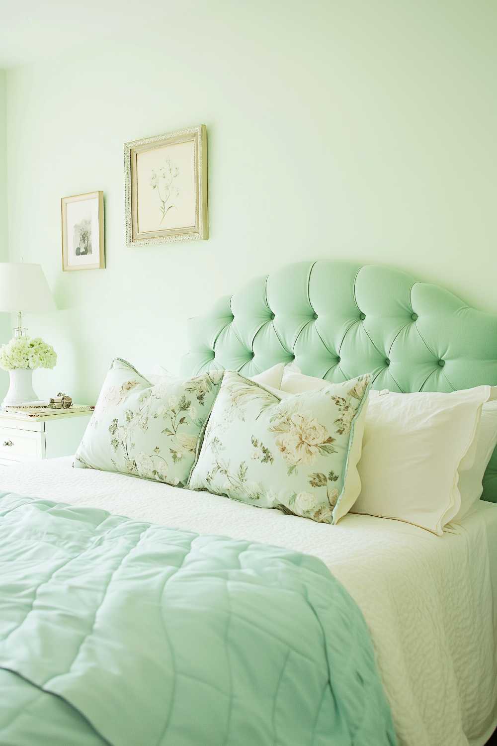 50+ Pastel Green Bedroom Ideas Fresh For The Picking - HearthandPetals