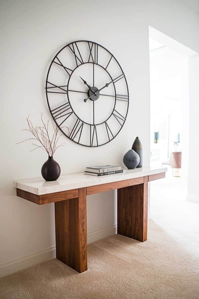 44+ Eye-Catching Entrance Console Designs - HearthandPetals