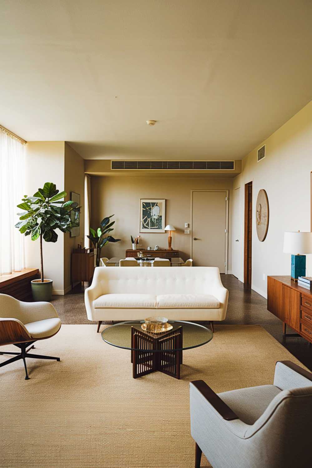 47+ Iconic Mid Century Modern Apartment Looks to Embrace Vintage Vibes ... - Luxury Studio Apartment With Mid-Century Modern Design