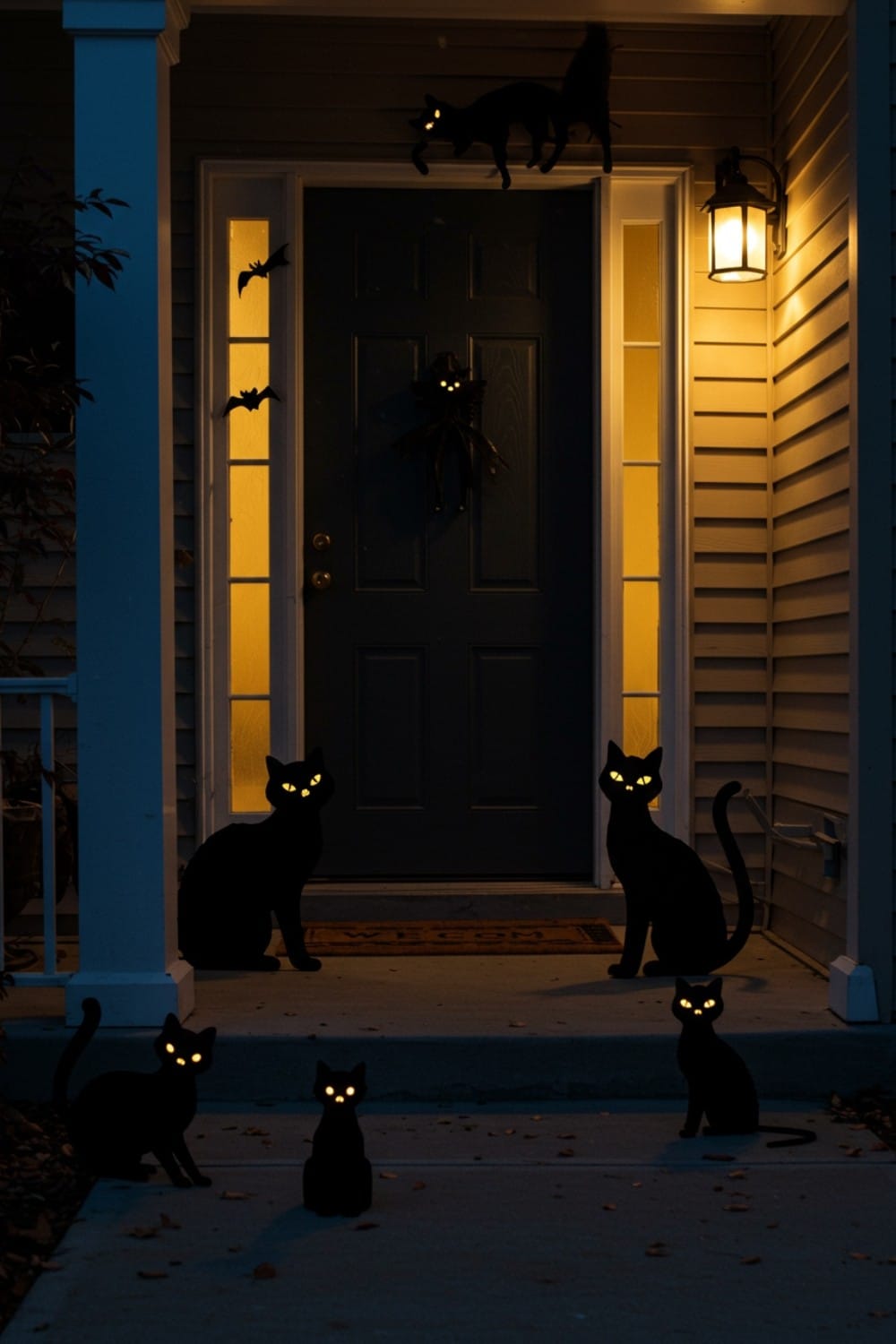 Black Cat Omen Cluster: Feline Mystery and Doom