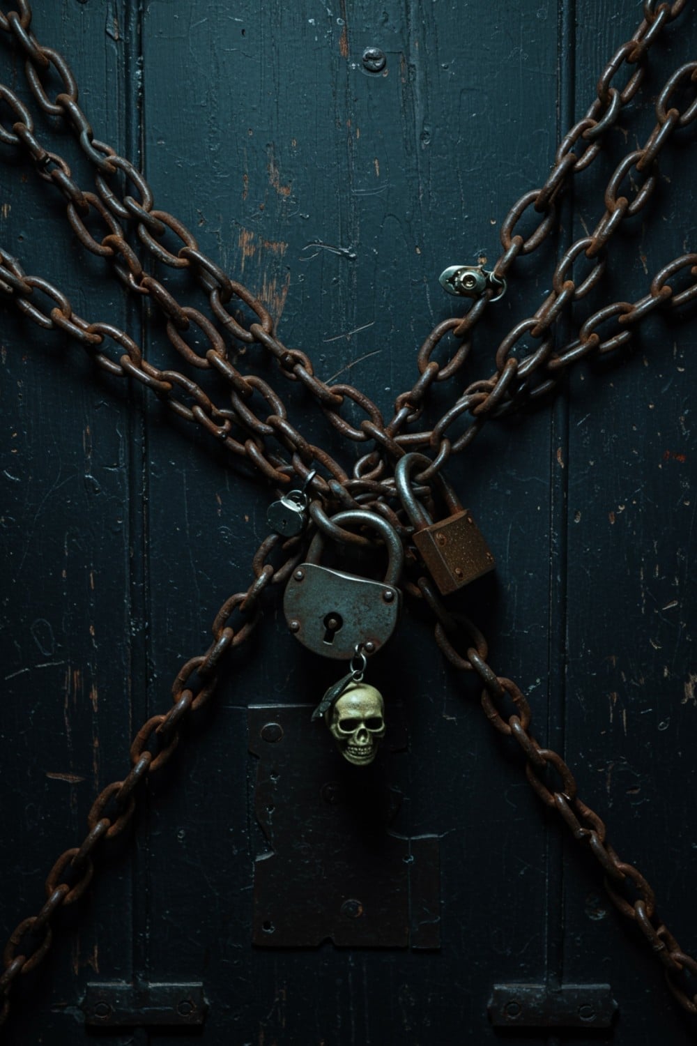 Cursed Chains and Padlocks: A Forbidding, Sealed Entrance