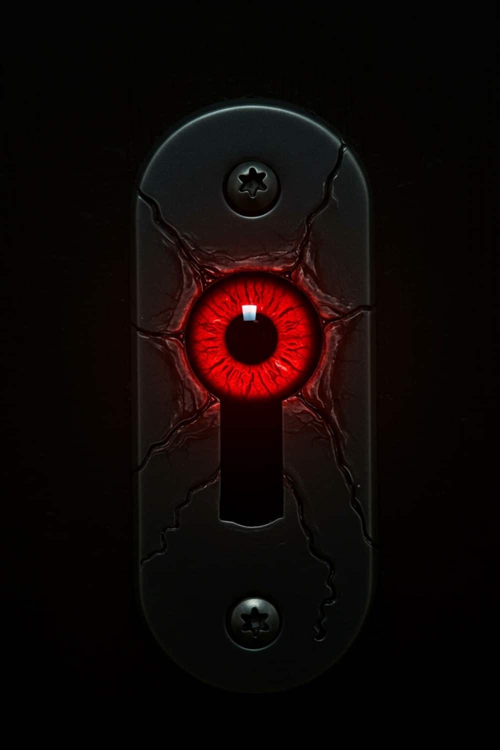 Demonic Eye Door Viewer: The Eye That Watches You
