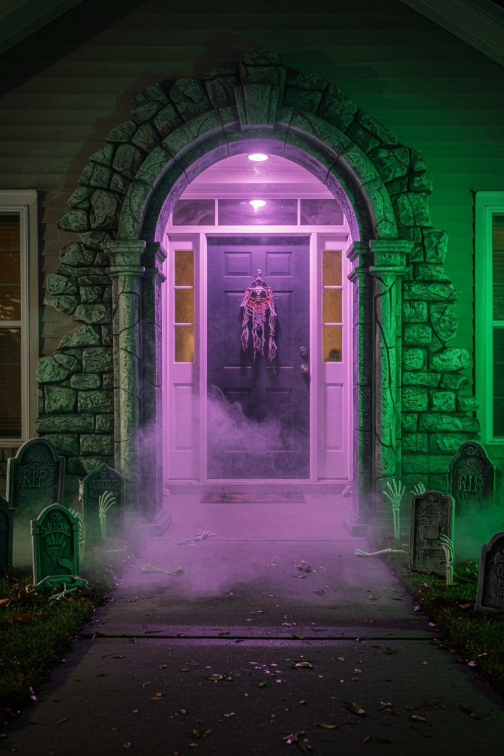 Graveyard Portal Entrance: Gates to a Spectral Cemetery