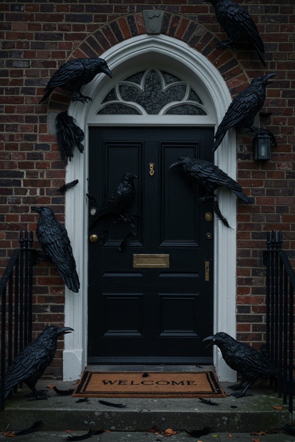Raven's Roost of Foreboding: Ominous Avian Guardians
