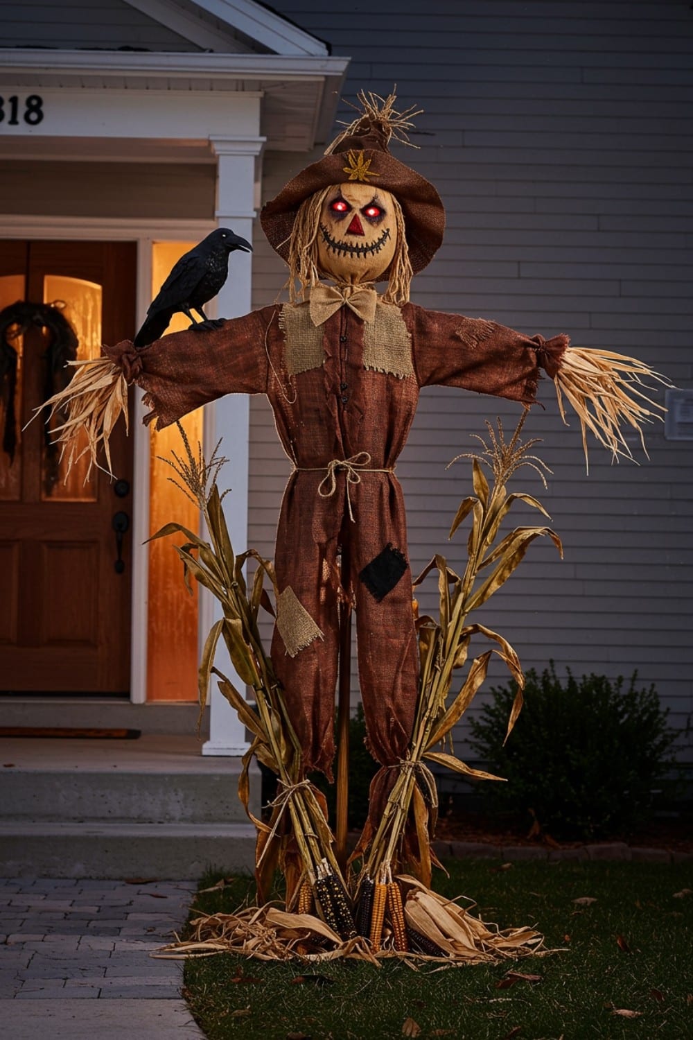 Sinister Scarecrow Sentinel: A Silent, Terrifying Guardian