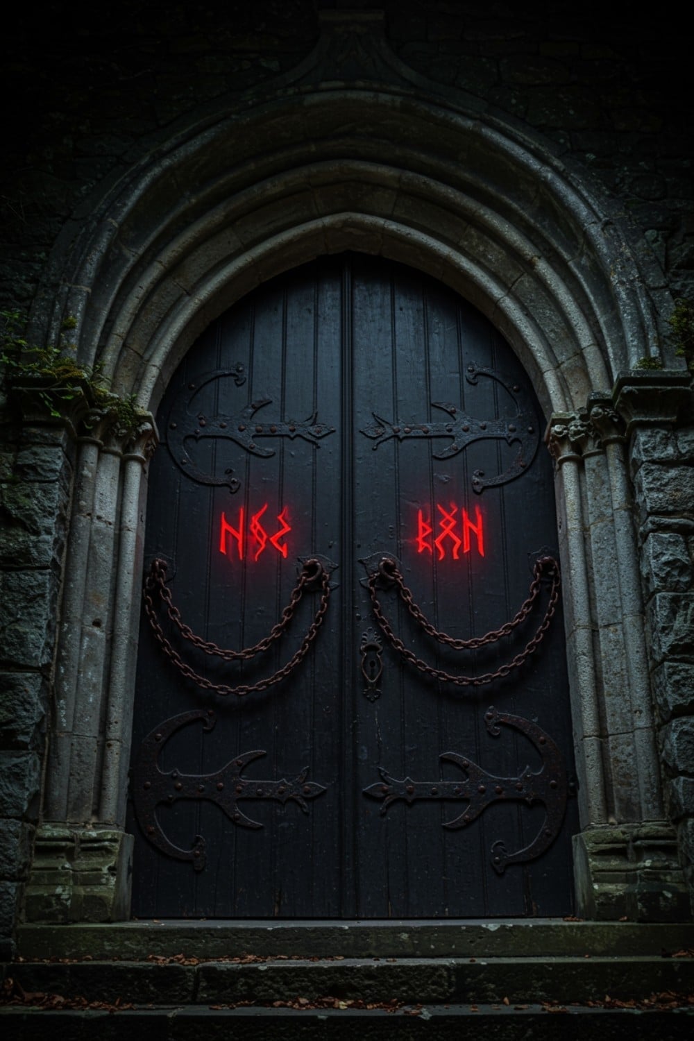The Eerie Entombed Doorway: Sealing Ancient Evil Within