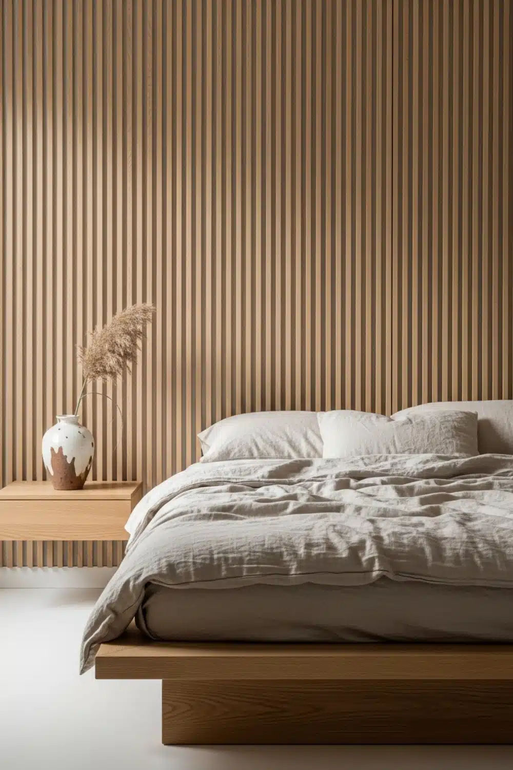 Create Warmth and Texture With Vertical Wood Slats