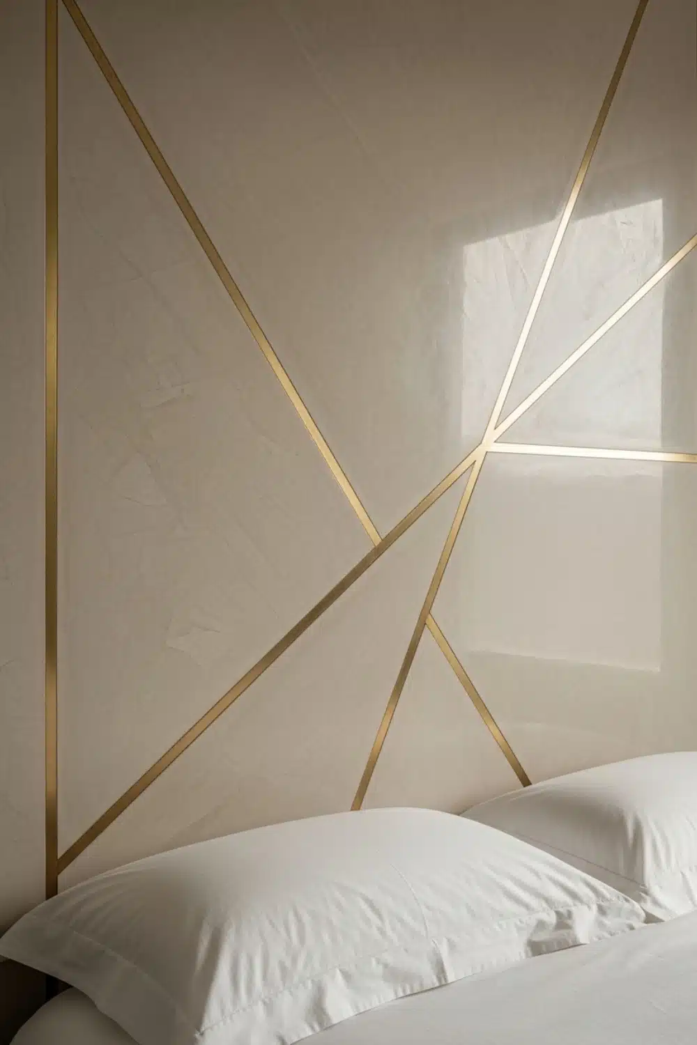 Get a Luxe Look With Venetian Plaster and Brass