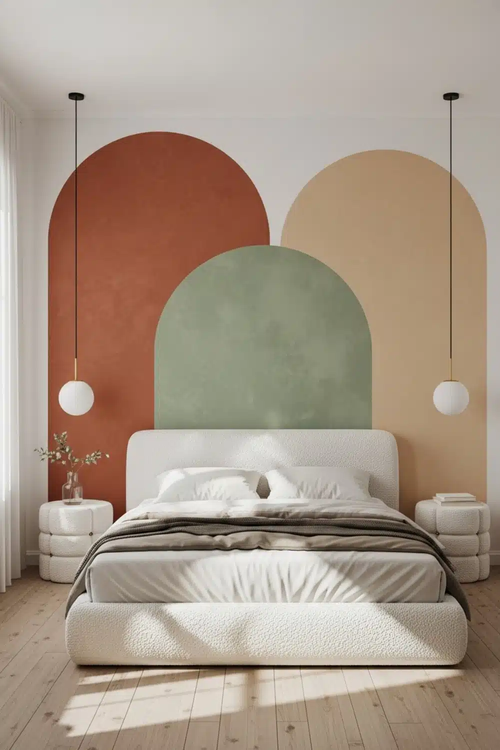 Play With Texture Using Asymmetrical Color Blocking