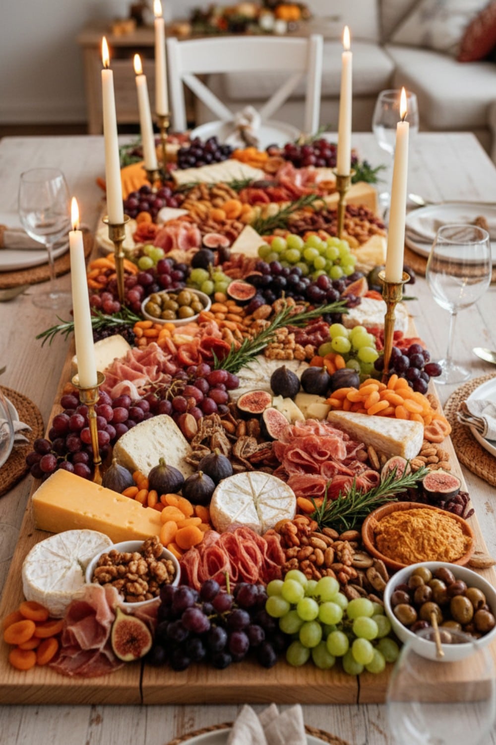 Design a Showstopping Charcuterie Runner Down Your Friendsgiving Table