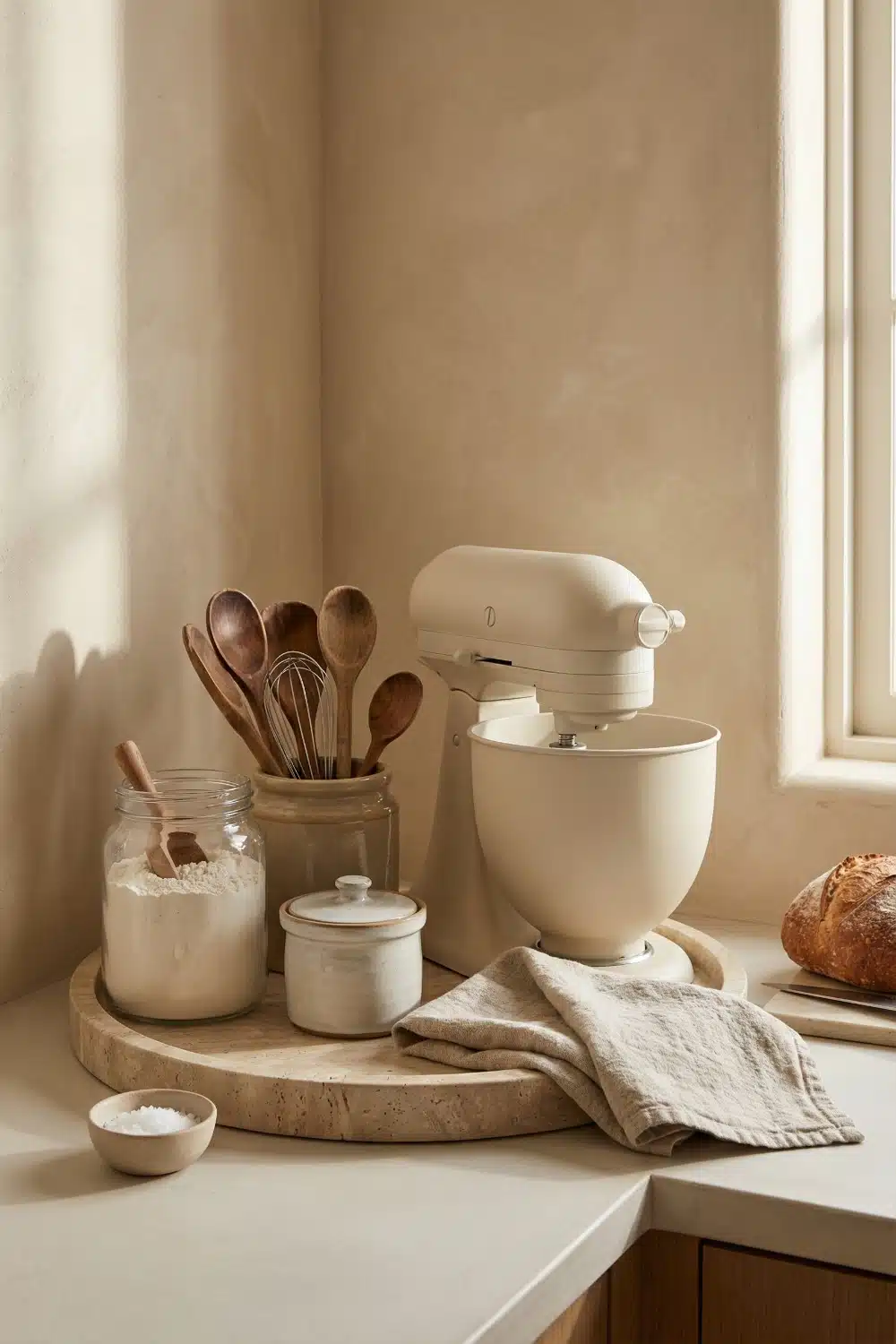 Scatter Three Tiny Terra Cotta Herb Pots Nearby