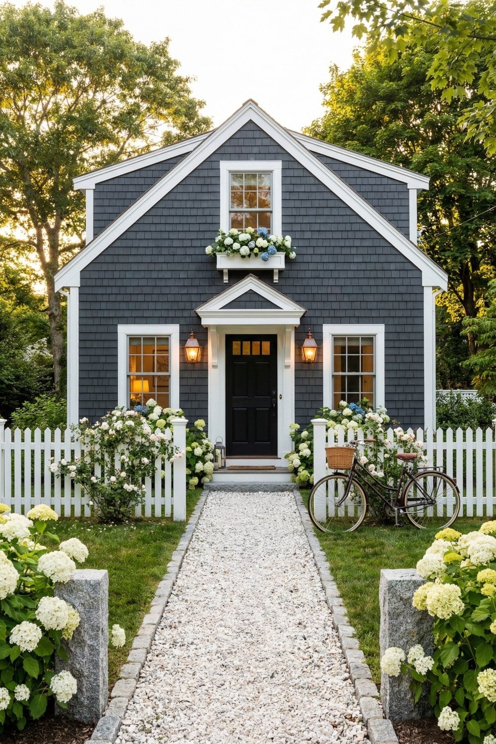 Refined Design Details for an Authentic Cape Cod House Exterior ...