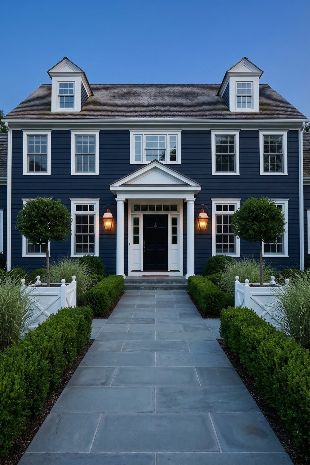 Refined Design Details for an Authentic Cape Cod House Exterior ...