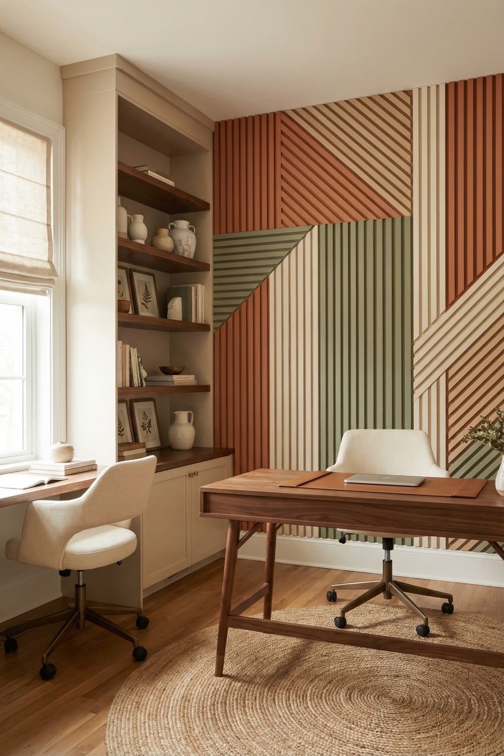 Stunning Home Office Accent Wall Color Ideas That Will Transform Your ...