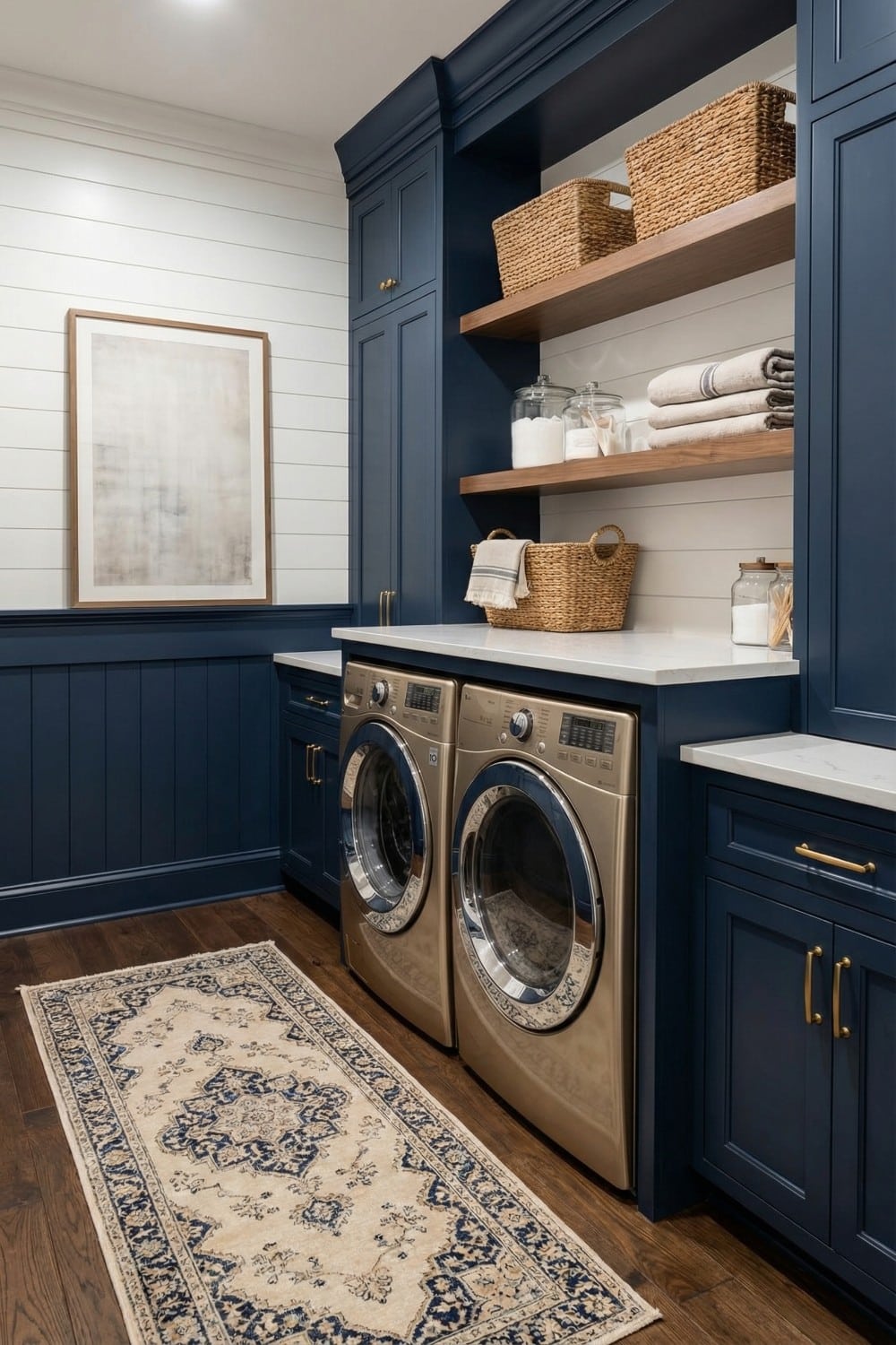 Sophisticated Design Elements Found In An Elegant Laundry Room - Hearth ...