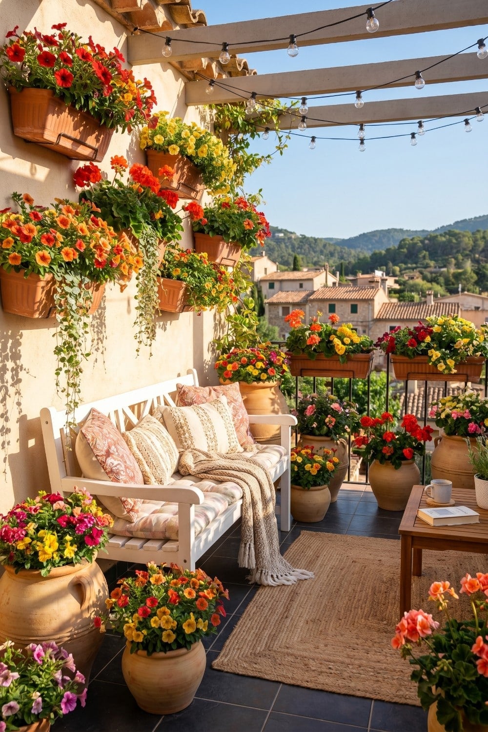 Maximize Your Urban Square Footage Using Lush Balcony Flowers and ...